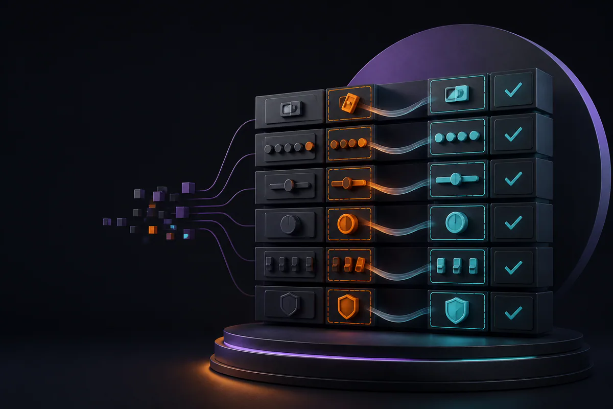 Misaligned system settings are identified and returned to a secure configuration baseline