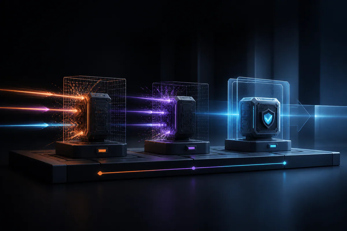 Candidate security products undergo controlled assurance and resilience testing