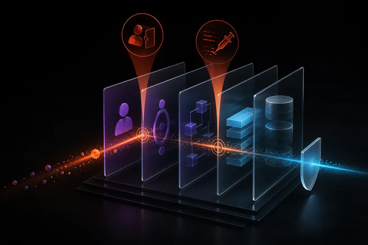 Layered web application controls reveal risky authentication, logic and data paths